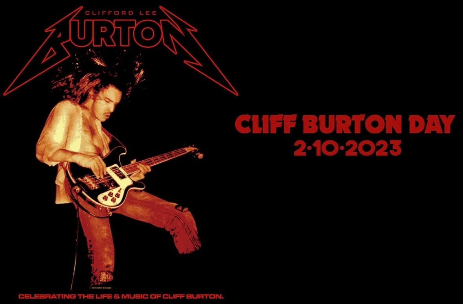 Metallica Celebrates Cliff Burton Day 2023 with Special Event