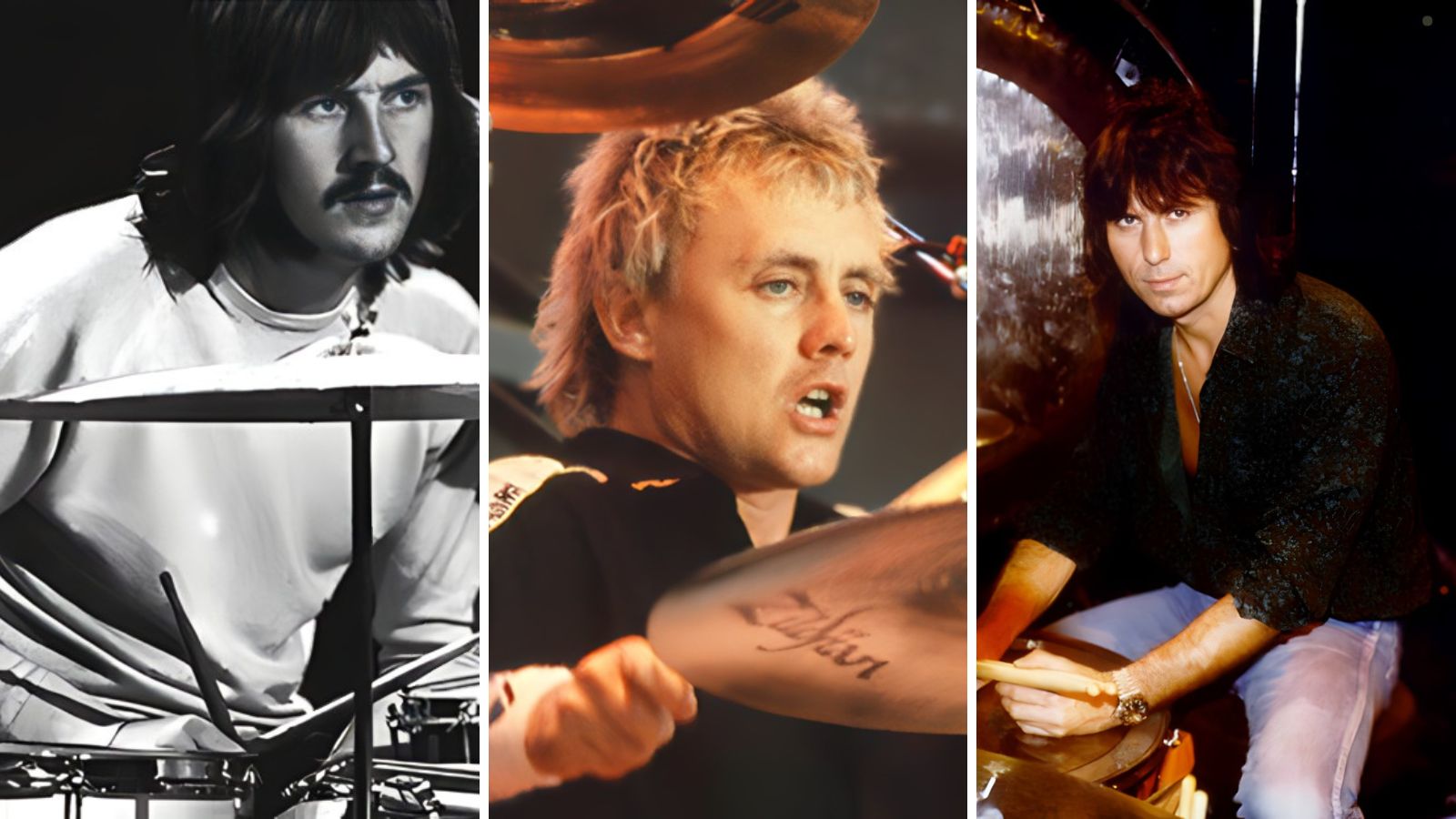The Best Rock Drummers from the '70s