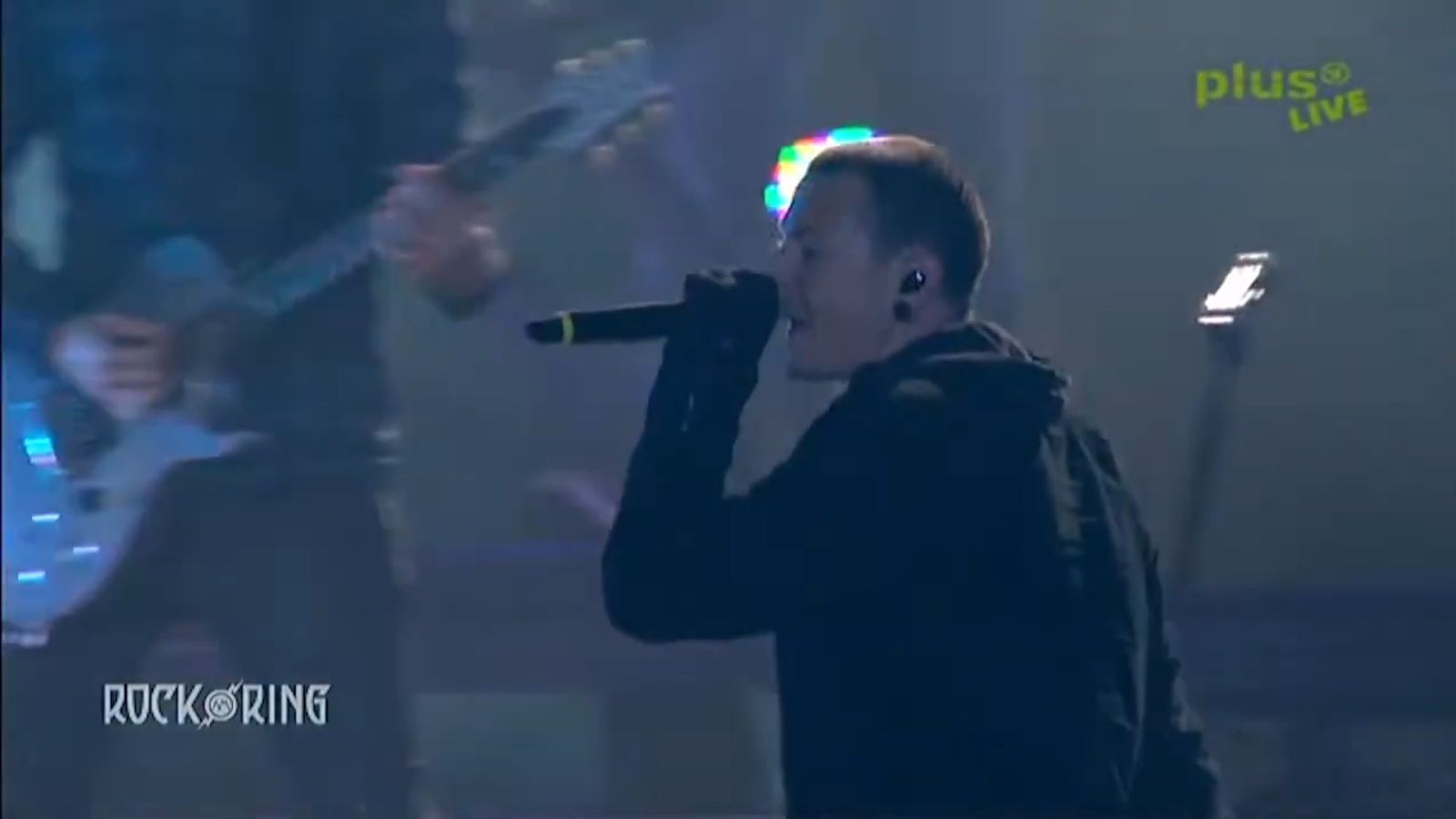 Chester Bennington during the Rock am Ring performance.