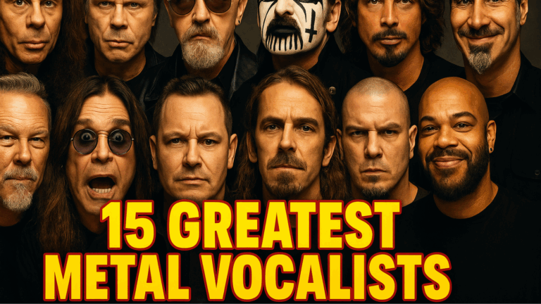 Top 15 Greatest Metal Vocalists of All Time: Legendary Voices That Shaped Heavy Metal